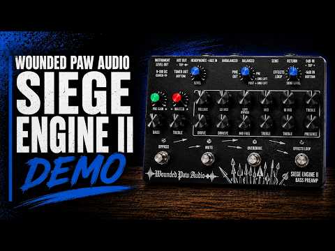 Wounded Paw Audio - Siege Engine II Bass Overdrive 2026 image 2