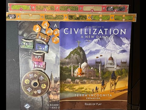 North of 60 Gaming - Civilization A New Dawn Terra Incognita Expansion Quick Rundown