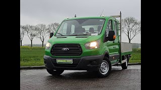 Ford TRANSIT 350 P 130 DC KRAAN flatbed truck < 3.5t for sale - Image 5 | Autoline CA Ford TRANSIT 350 P 130 DC KRAAN flatbed truck < 3.5t | Image 5 - Autoline