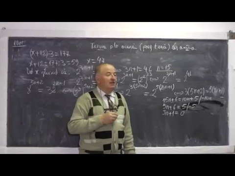 2/2 Lectia 749 Ecuatii si inecuatii Media aritmetica Factor comun Ultima cifra a unei puteri Clasa 5