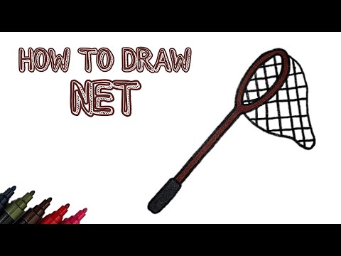How to draw a net easily | Drawing easy
