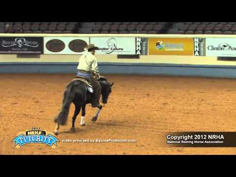 Sir Hollywood Whiz ridden by Todd A Bergen - 2012 NRHA Futurity - 1st Go