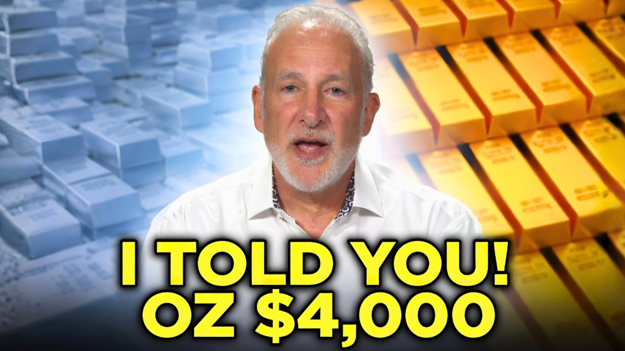 Peter Schiff Warning! My ENTIRE Prediction On Silver Price Here's Why!
