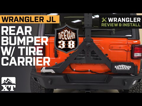 Jeep Wrangler JL Deegan 38 Rear Bumper w Tire Carrier Review & Install