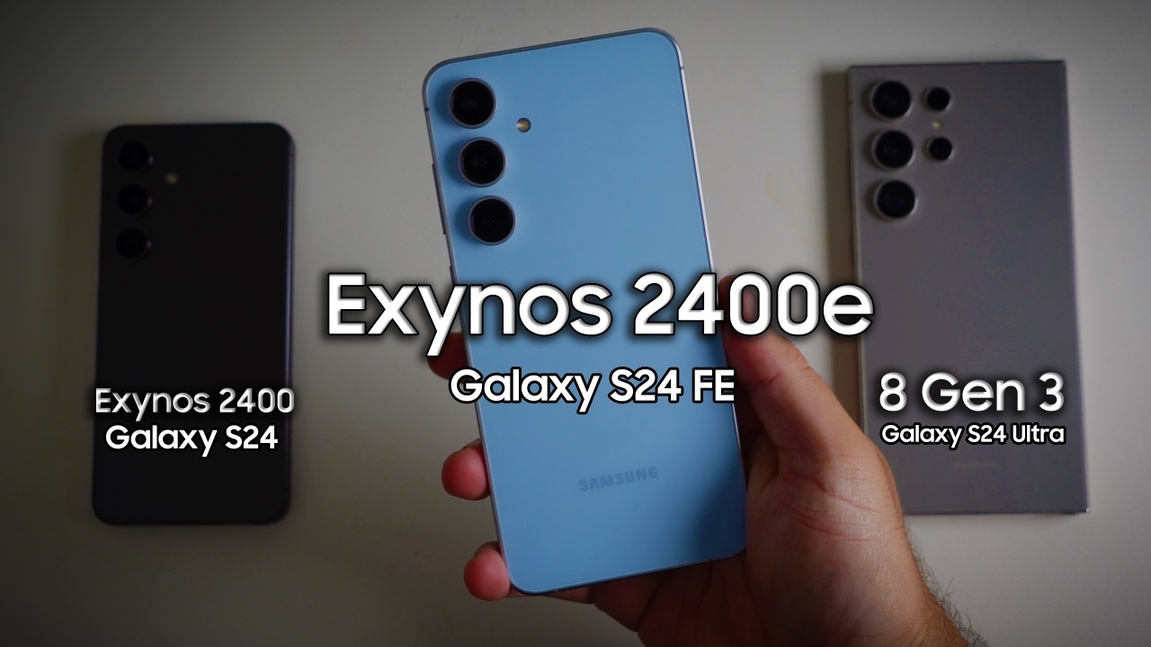 Galaxy S24 FE vs S24 Ultra vs S24 - Superior Exynos?