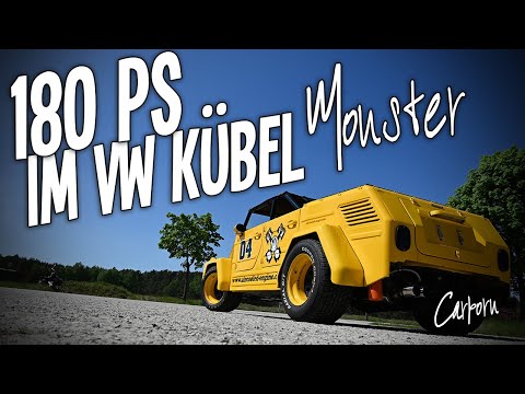 180 PS und 2.3 Liter Hubraum im VW Kübel - Was für ein Monster - Nur Fliegen ist schöner!