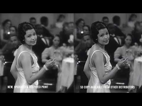 TEASER: The Duke Is Tops (1938) | restored print side-by-side comparison