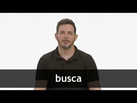 How to pronounce BUSCA in European Spanish