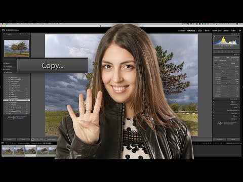 YouTube video about: How to copy lightroom settings to another photo?