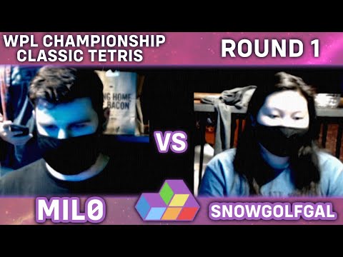 Mil0 Vs. SnowGolfGal - WPL Championship 2021 Classic Tetris - Round 1