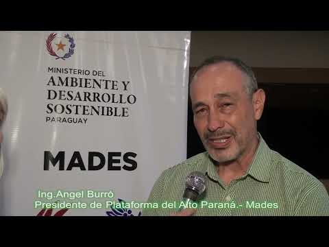 Entrevista Ing. Angel Burró, Presidente de Plataforma Desarrollo del Alto Paraná. Paraguay