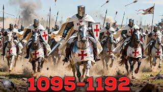 A História da Primeira, Segunda e Terceira Cruzadas (1095-1192) | Documentário