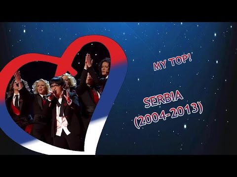 Eurovision SERBIA: 2004-2013 (My Top)
