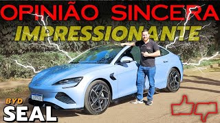 BYD Seal - Esportivo Elétrico IMPRESSIONANTE e BARATO! Desempenho, autonomia, recarga, PREÇO. Vale?