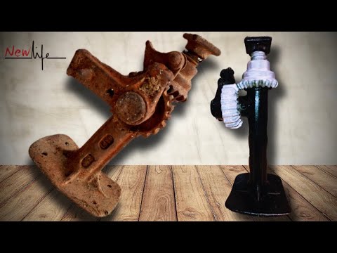restoration old car jack