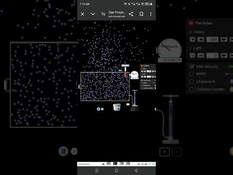 Gas Properties Simulation