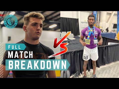 Andrew Tackett vs. Davis Asare CJJ Worlds 2023 | FULL MATCH BREAKDOWN BY BJJ BLACK BELT