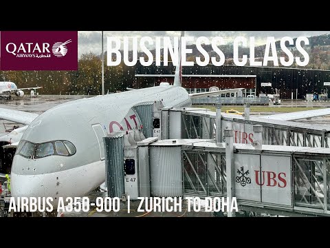 YouTube thumbnail for Qatar Airways Airbus A350-900