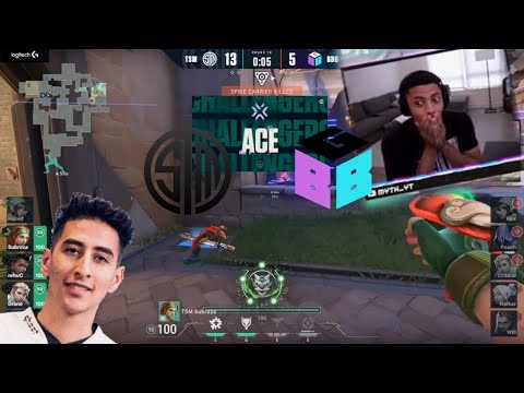 Myth Reacts TSM Subroza's Insane ACE in VCT2 💥 TSM vs BBG