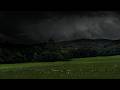 Thunderstorm Rolling Over The Mountains Forest Meadow Calm Before The Storm 3 Hours