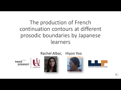 The production of French continuation contours at different prosodic boundaries by Japanese learners