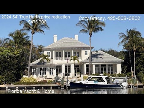 2024 True North 34 Outboard Express Forever Moor Video