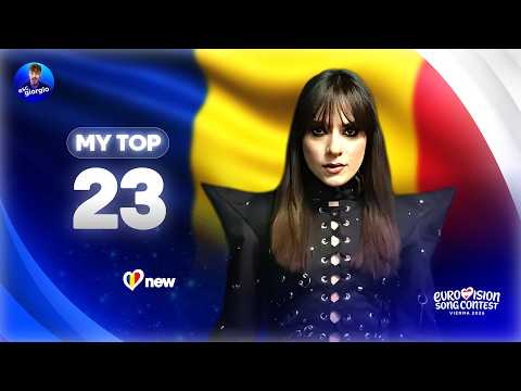 Eurovision 2026: My Top 23 (NEW: 🇷🇴)