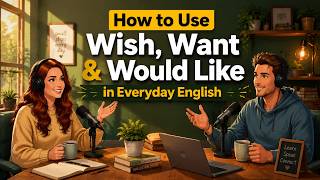 How to Use "Wish, Want & Would Like" in Everyday English | Daily English Conversations
