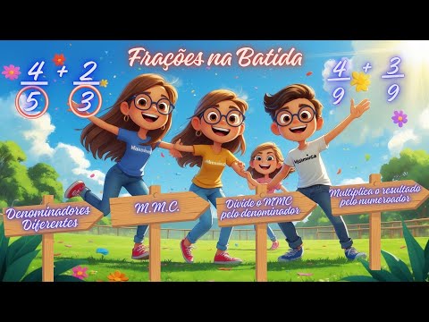 "FRACTIONS ON THE BEAT | Karaoke to Memorize Once and For All! 🎤✨ (Addition and Subtraction of Fr...