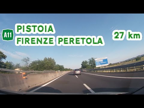 (SPECIALE INIZIO SCUOLA E FINE SERIE) Autostrada A11 | PISTOIA - FIRENZE Peretola/Aeroporto