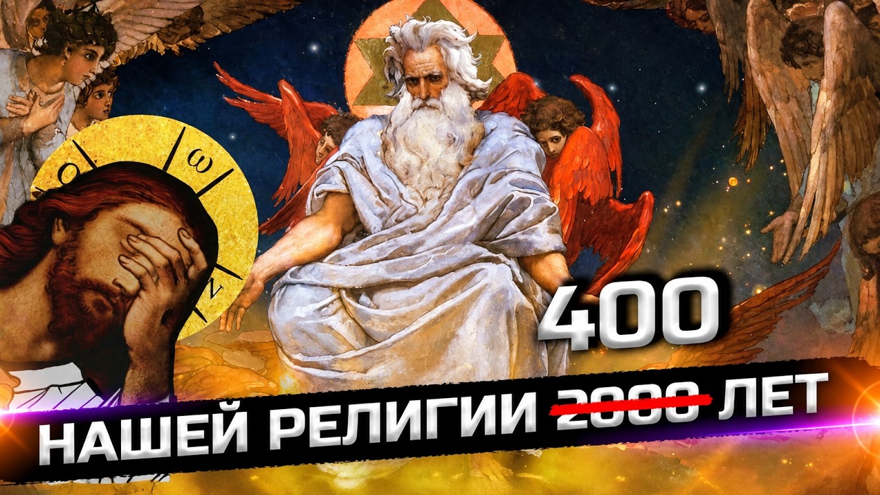 Нам врали! Христианству всего-навсего 400 лет!!!