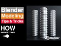 Create Thread Details _ Blender 3D Modeling _ Blender 3D
