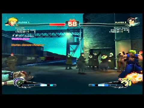 SSF4 AE 2012 Ranked: lilsicx66 (Ken) vs Native Impact (T Hawk)