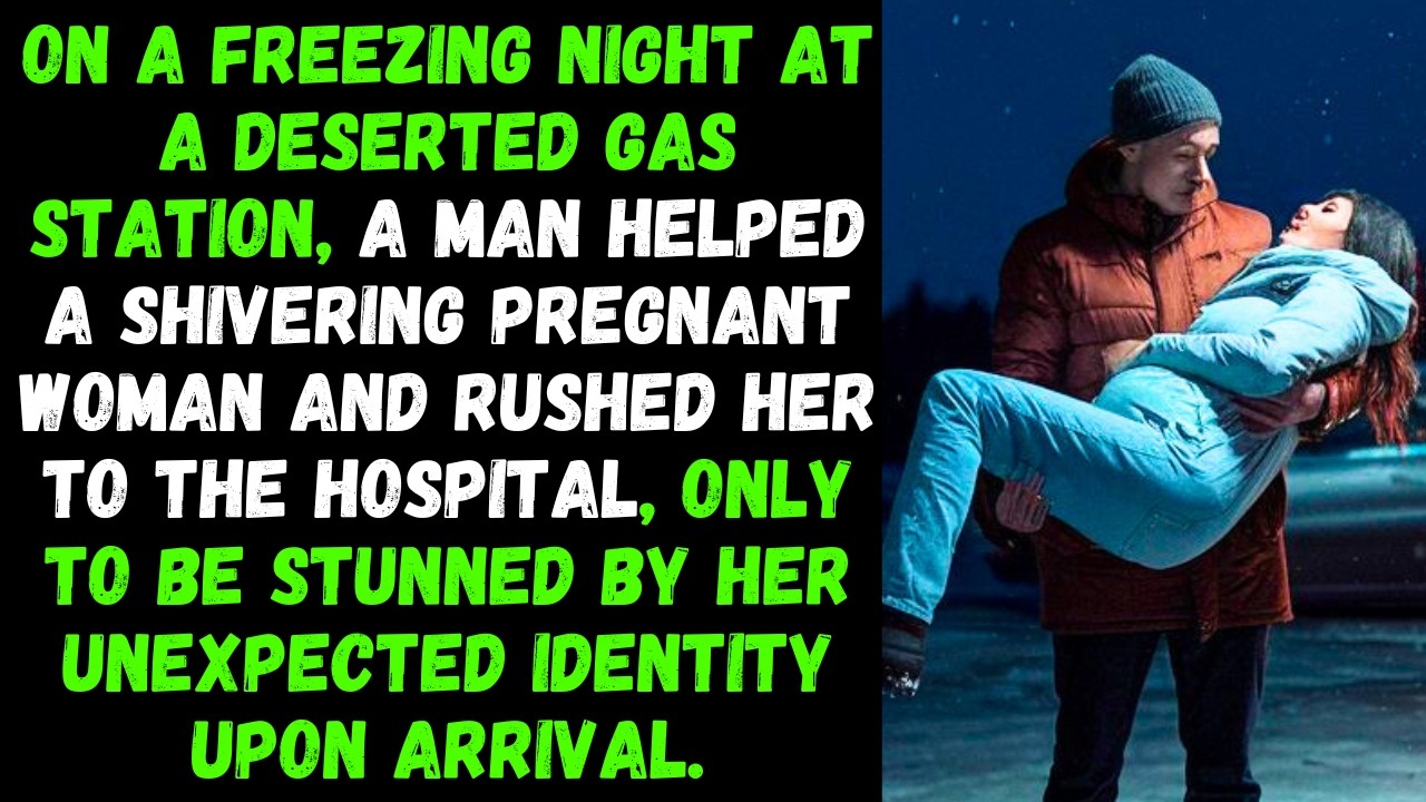 On a freezing night, a man helps a shivering pregnant woman—what he discovers at the hospital is ...