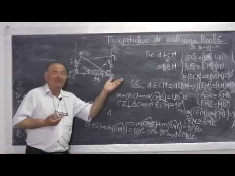 1/2 Lectia 523 - Probleme de geometrie cu triunghi isoscel si Exercitii cu modul si puteri - Clasa 6