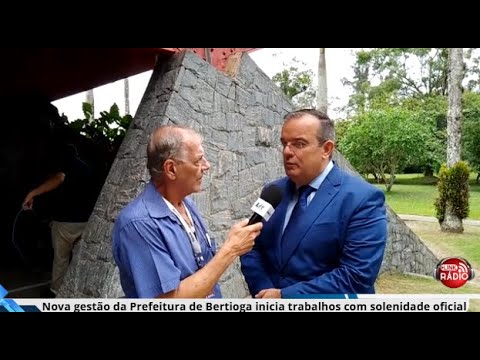 NOVA GESTÃO DA PREFEITURA DE BERTIOGA INICIA TRABALHOS COM SOLENIDADE