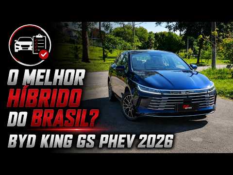 BYD King GS PHEV 2026 tem o melhor custo-benefício do Brasil? Avaliação completa!