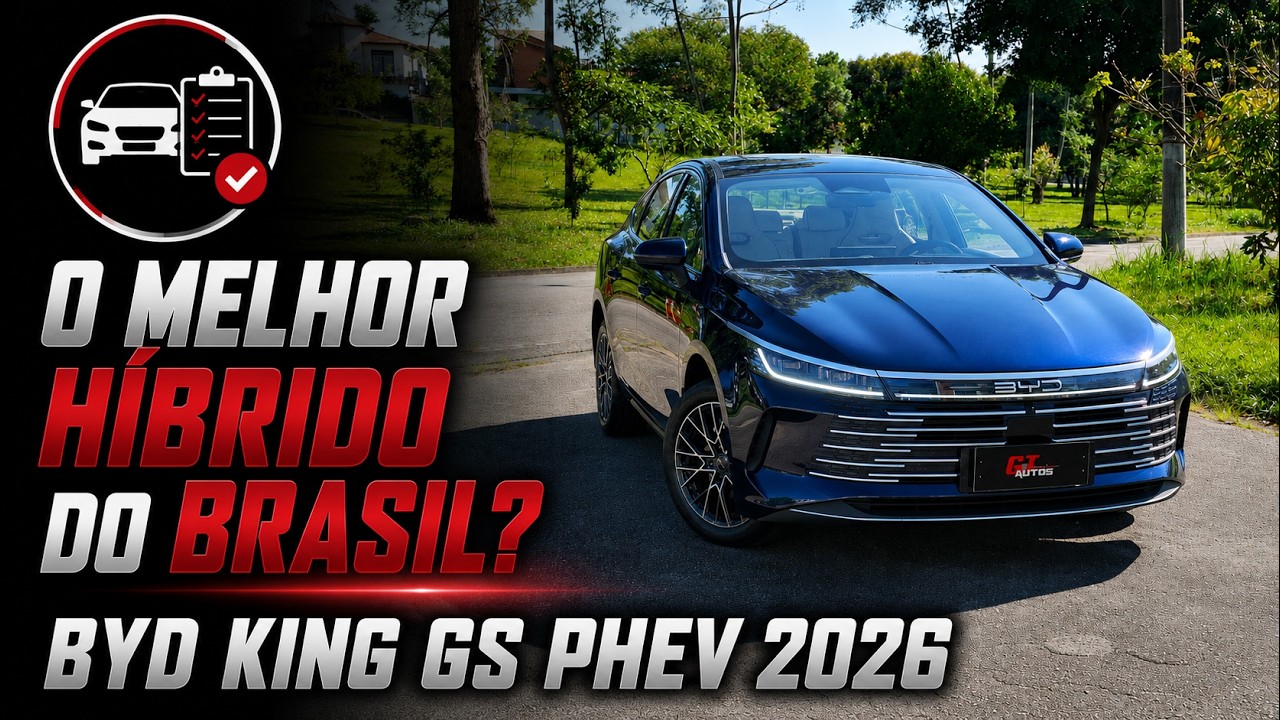 BYD King GS PHEV 2026 tem o melhor custo-benefício do Brasil? Avaliação completa!