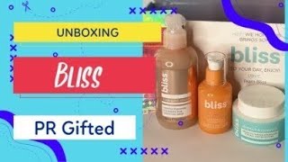 Bliss Skincare Unboxing