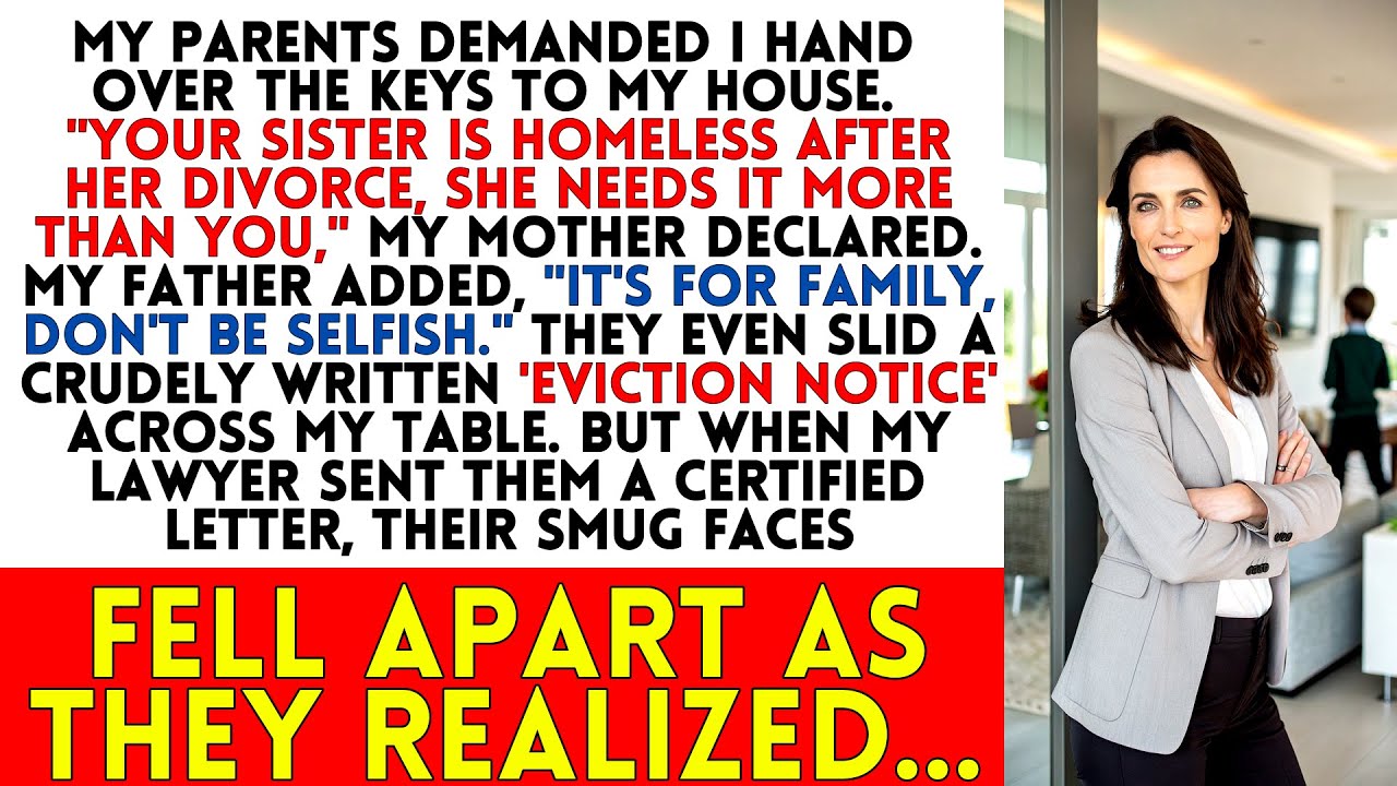 My Parents Tried To Evict Me For My Divorced Sister—But I Had A Lawyer