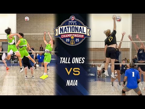 Tall Ones vs Team NAIA | USAV 2025 (Game 3)