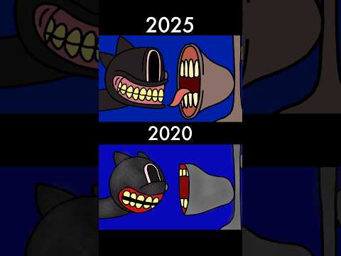 Siren Head vs Cartoon Cat Again #cartooncat #sirenhead #animation #greenlightcreations #remastered