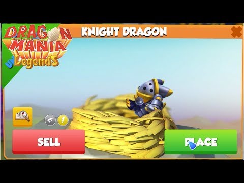 Knight Dragon Hatching! - Gameplay  Dragon Mania Legends - part 665