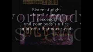 Depeche Mode Sister Of Night Lyrics Video
