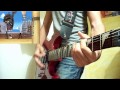 One piece opening 8 Crazy rainbow Guitar cover ...