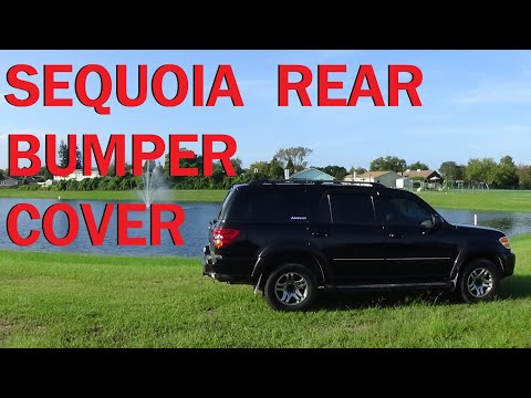 SEQUOIA REAR BUMPER COVER REPLACEMENT (FRESH PAINT)
