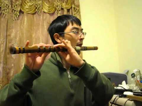 Naruto Main Theme on Bamboo Flute - old version!