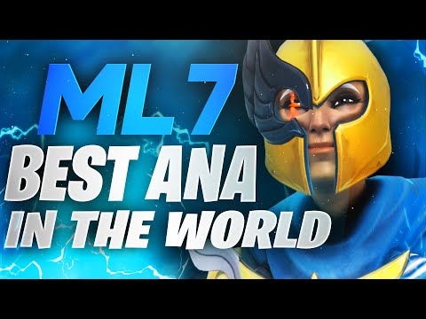 ml7 The Most Dominant Ana gameplay Ever! [ Overwatch Season 29 Top 500 ]