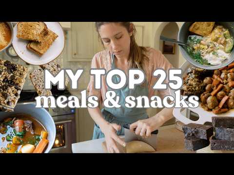 Top 25 Favorite Dinners & Snacks (to feed your hungry family!)