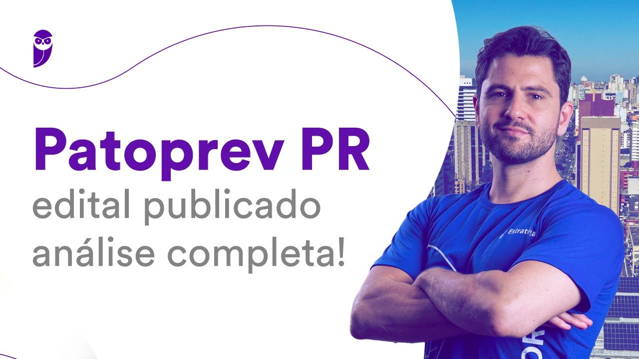 Concurso Patoprev PR: edital publicado - análise completa!